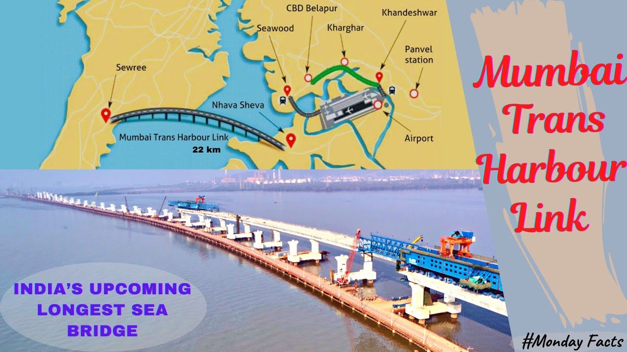 Mumbai Trans Harbour Link || Mumbai-Navi mumbai Bridge || SOCCE || MondayFacts