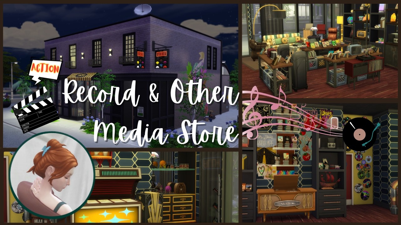 Record Store | The Sims 4 | Speed Build