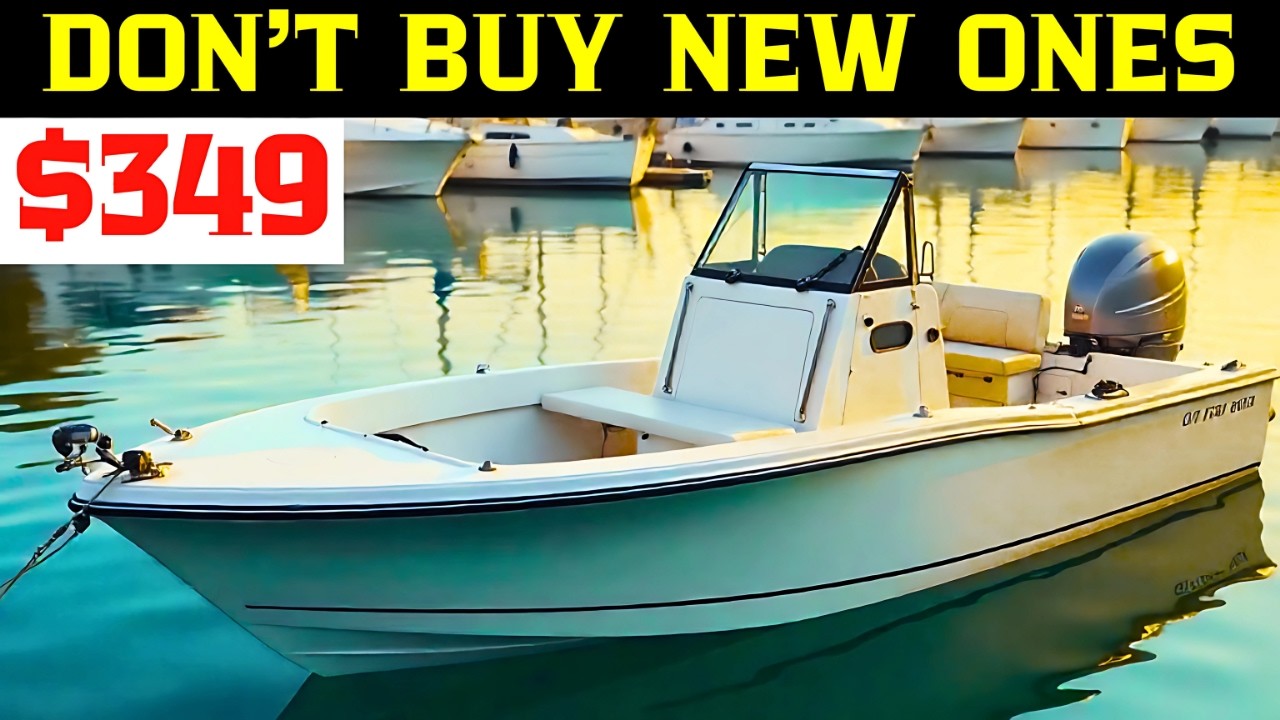 30 Best USED Boats Under $3,000 That Still FLOAT in 2025!