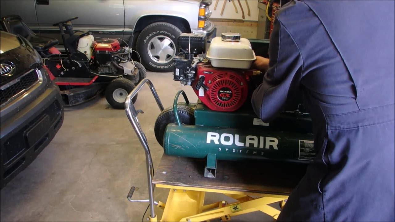 Компрессор Honda Powered не запускается