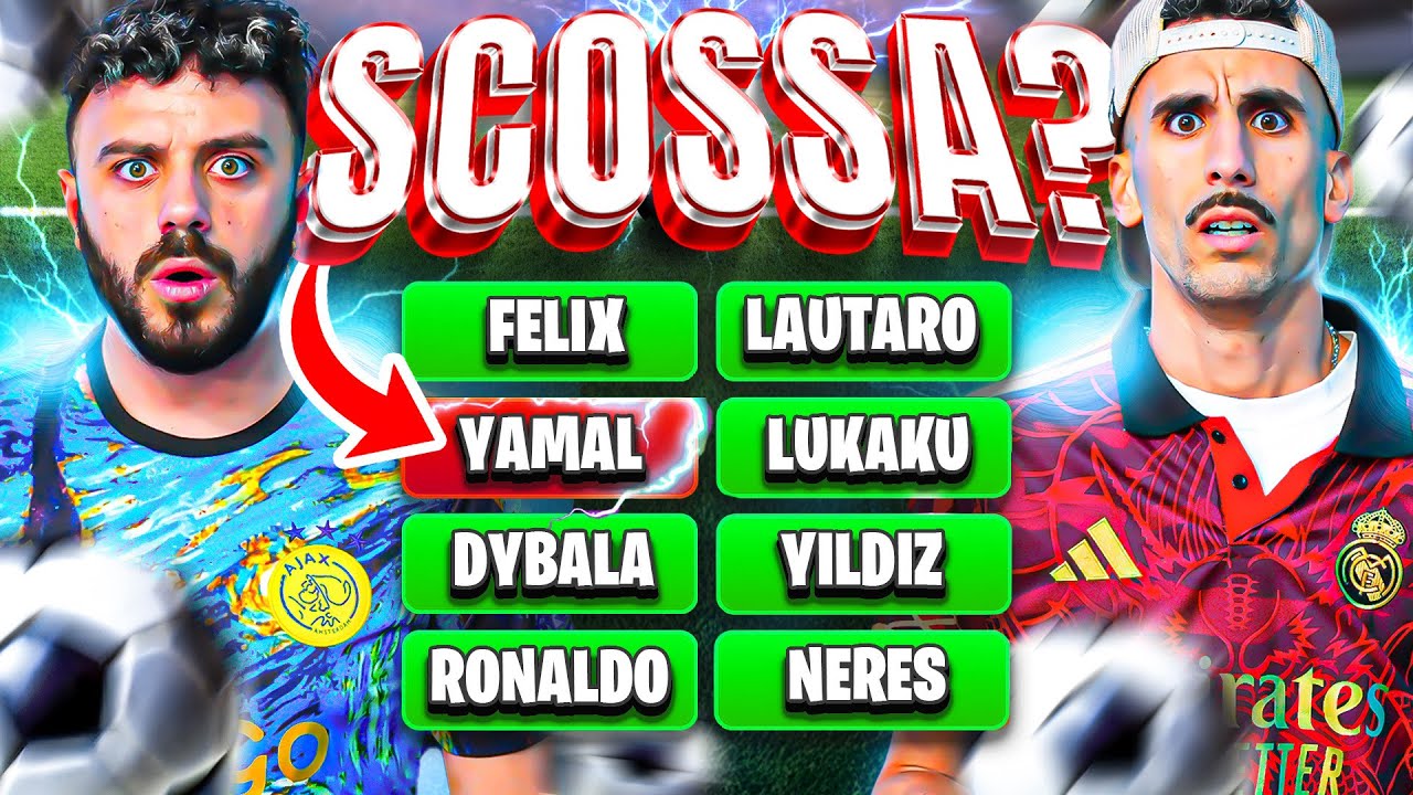 ⚡️La SCOSSA con i CALCIATORI!!! ⚽️