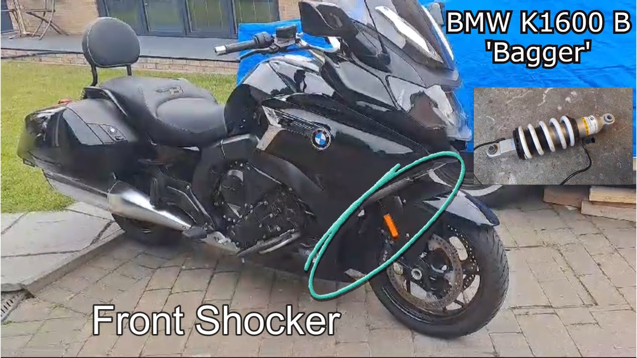 BMW K1600 'Bagger' Front Shocker Problems-Replace.