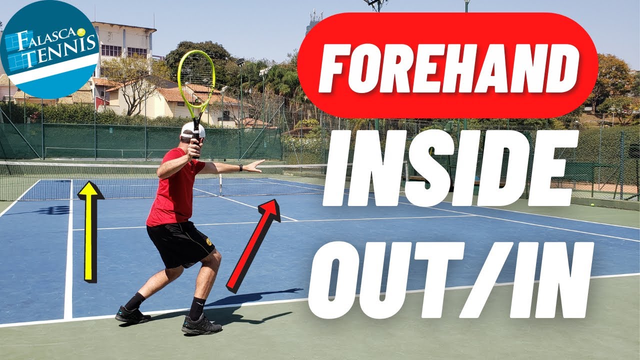 Aprenda a bater o FOREHAND INSIDE OUT e o INSIDE IN   |   Falasca Tennis