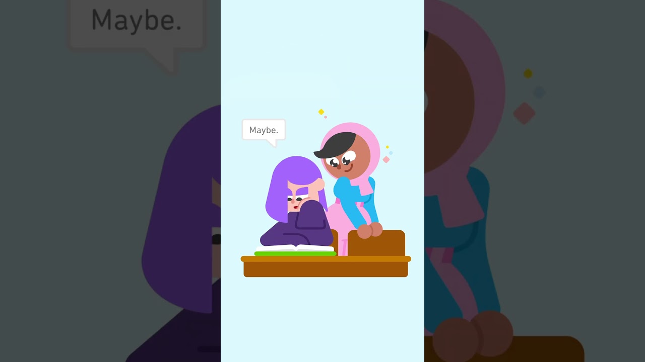 I hope so 😌 #duolingo #lily #zari