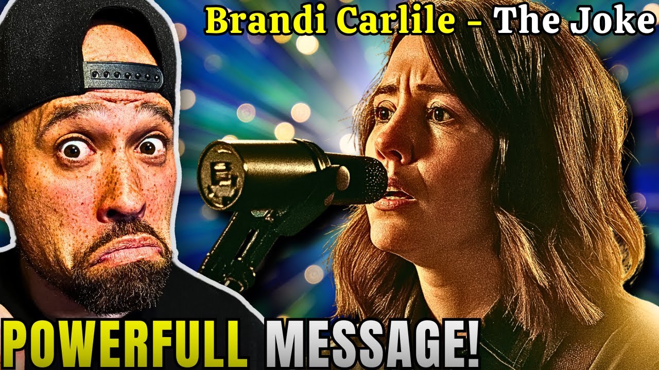 Rapper FIRST time REACTION to Brandi Carlile - The Joke! Damn,, Powerful MESSAGE...