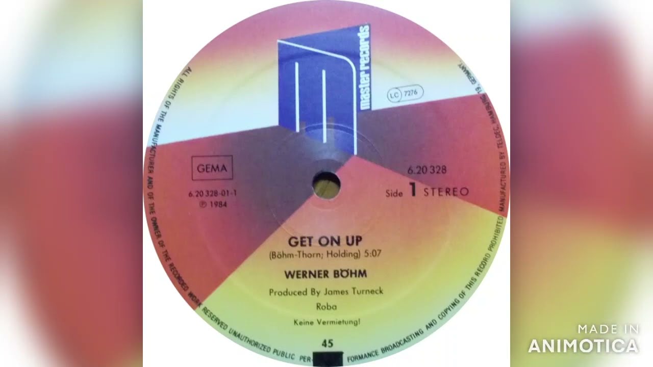 84 Ahead Werner B&ouml;hm - Get On Up 1984