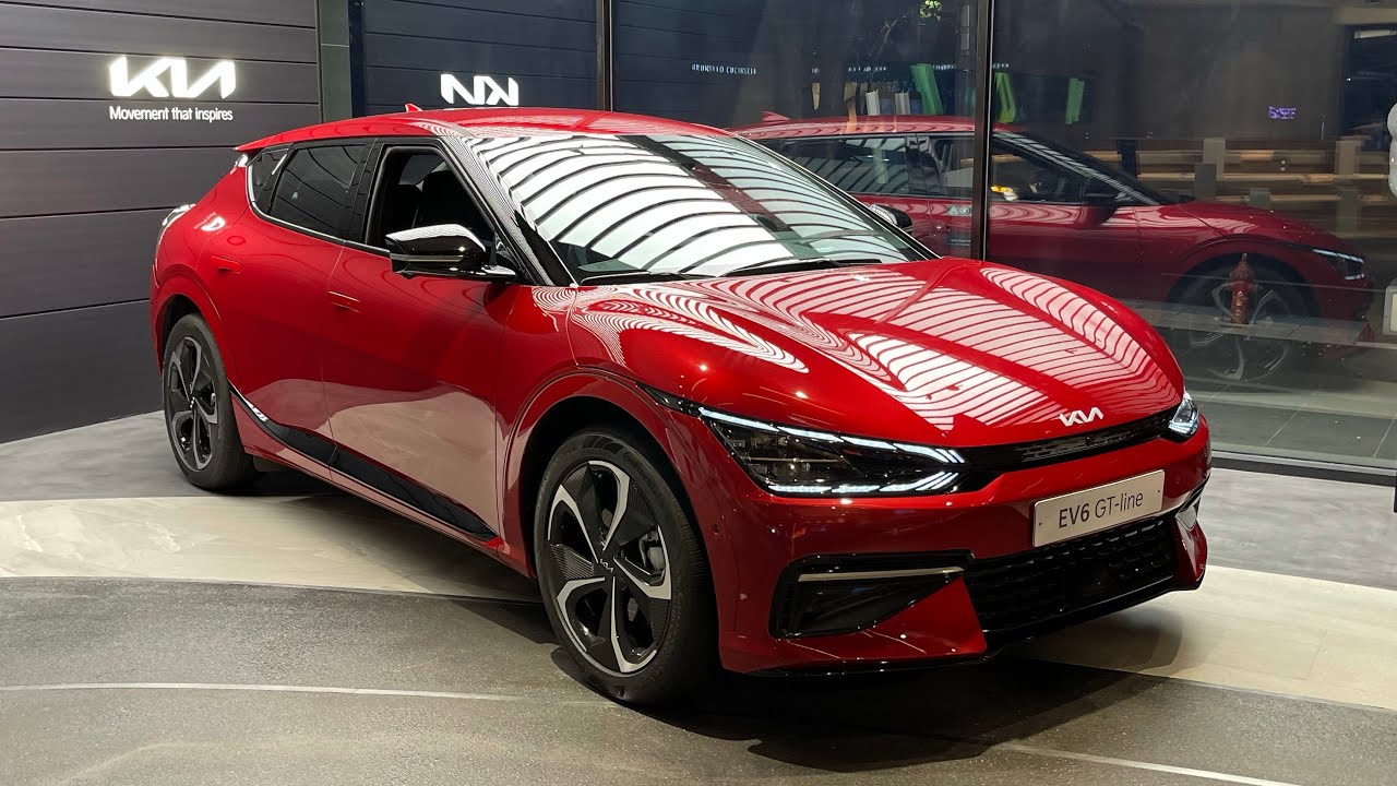 2022 KIA EV6 'GT-Line' EXTERIOR/INTERIOR Walkaround 2022 기아 EV6 'GT라인' 외/내장 둘러보기