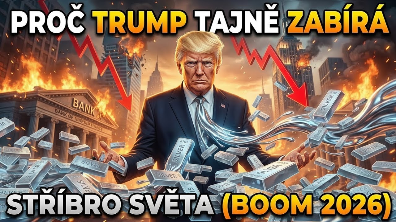 Proč Trump Tajně Zabírá VŠECHNO Stříbro Světa (BOOM 2026)