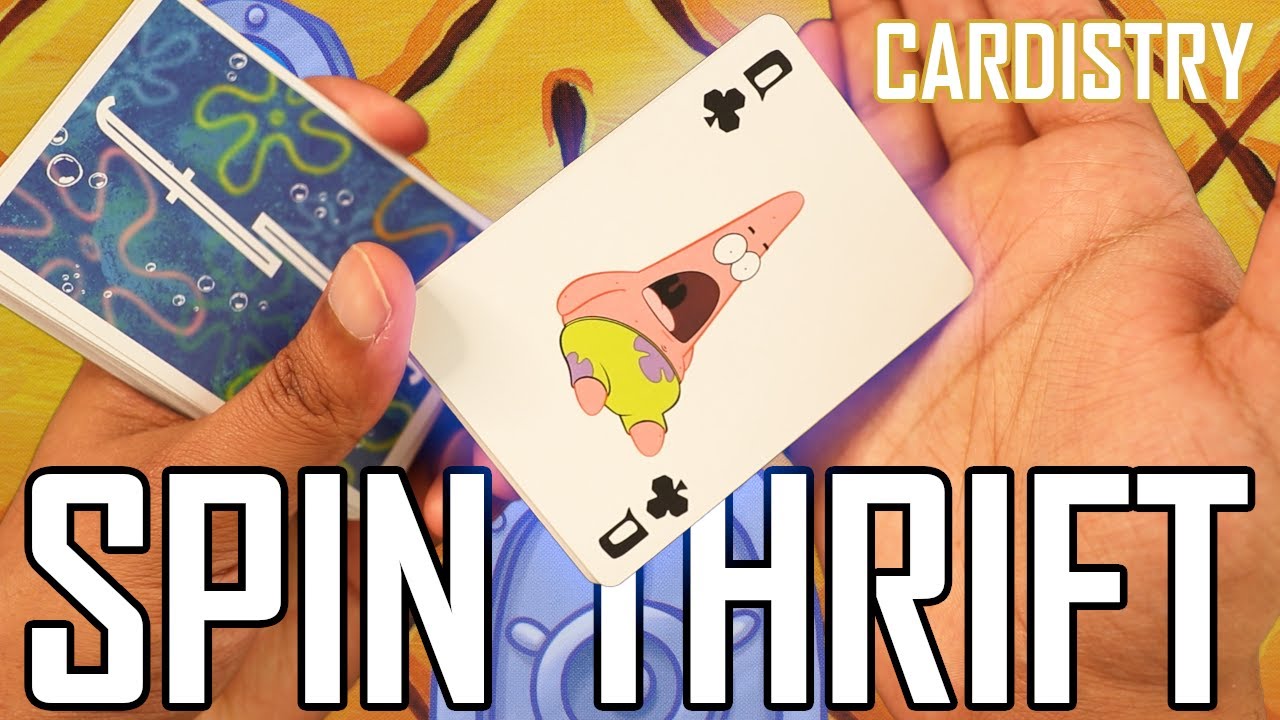 FLASHY Beginner CARDISTRY Flourish | SPIN THRIFT