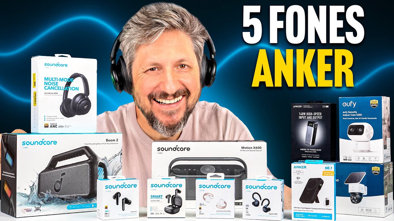 5 FONES ANKER com DESCONTO REAL que EU RECOMENDO!
