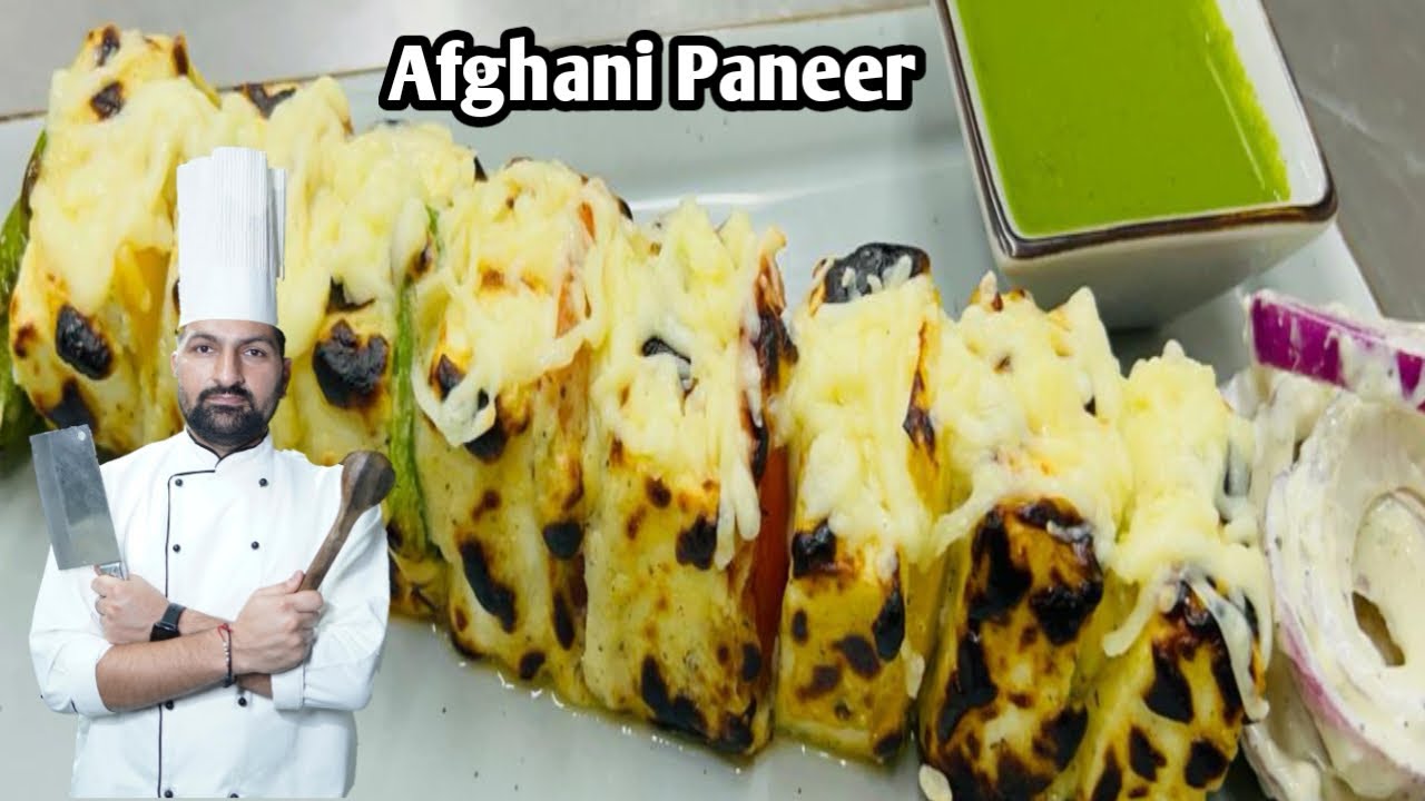 Afghani Paneer Tikka Recipe |अफगानी पनीर टिक्का मसाला बनाने का एक आसान तरीका | Chef Naveen Joshi .