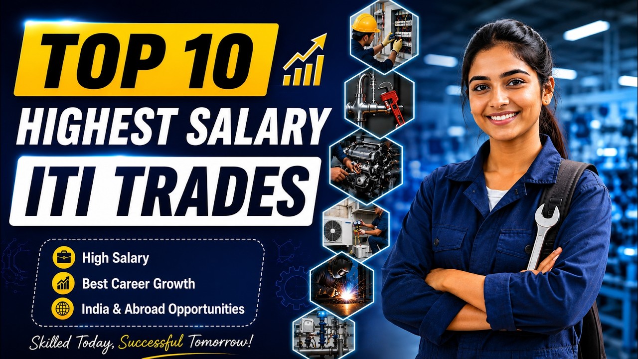 Top 10 Highest Salary ITI Trades in 2026 | Best ITI Courses for High Paying Jobs