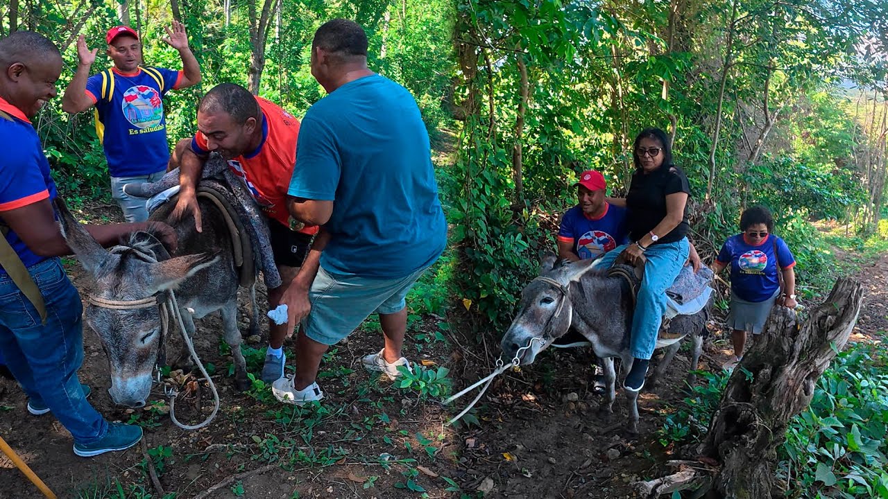Asi es La Aventura En Burro donde Wilson, La Vida del Campo