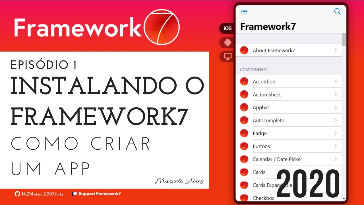 Instalando o NodeJS e Framework7 | Como criar um app em 2020