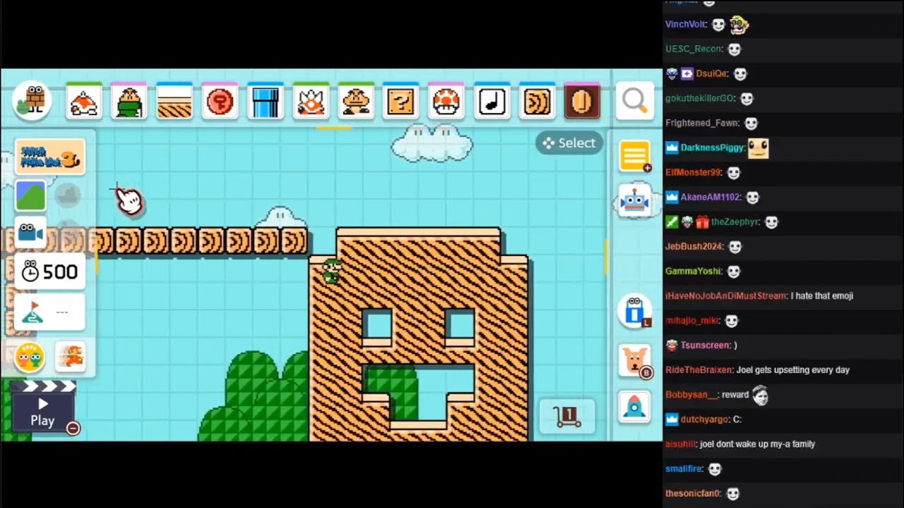 [Vinesauce] Joel [Chat Replay] - Super Mario Maker 2 (Part 3)