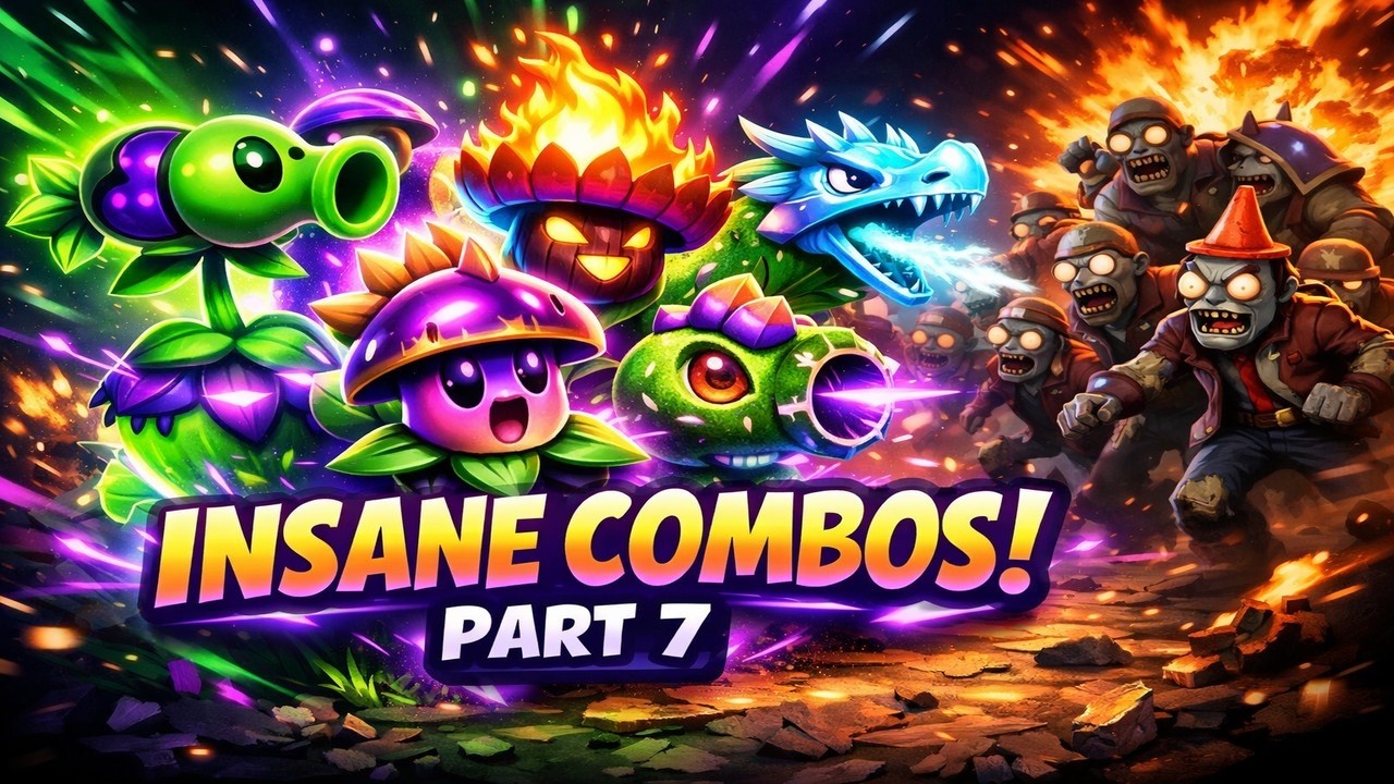 🌱 PVZ Fusion – Part 7 | Insane Combos & Hard Levels 😱