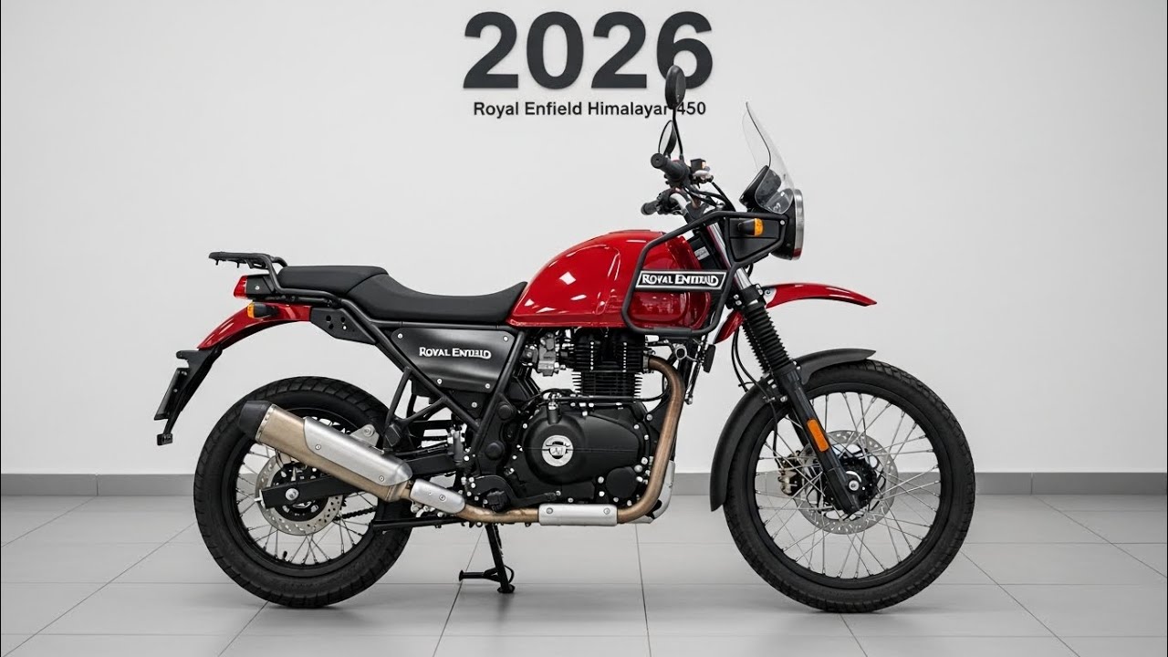 Представлен Royal Enfield Himalayan 450 2026 года! Прибыл мотоцикл для приключений нового уровня!...