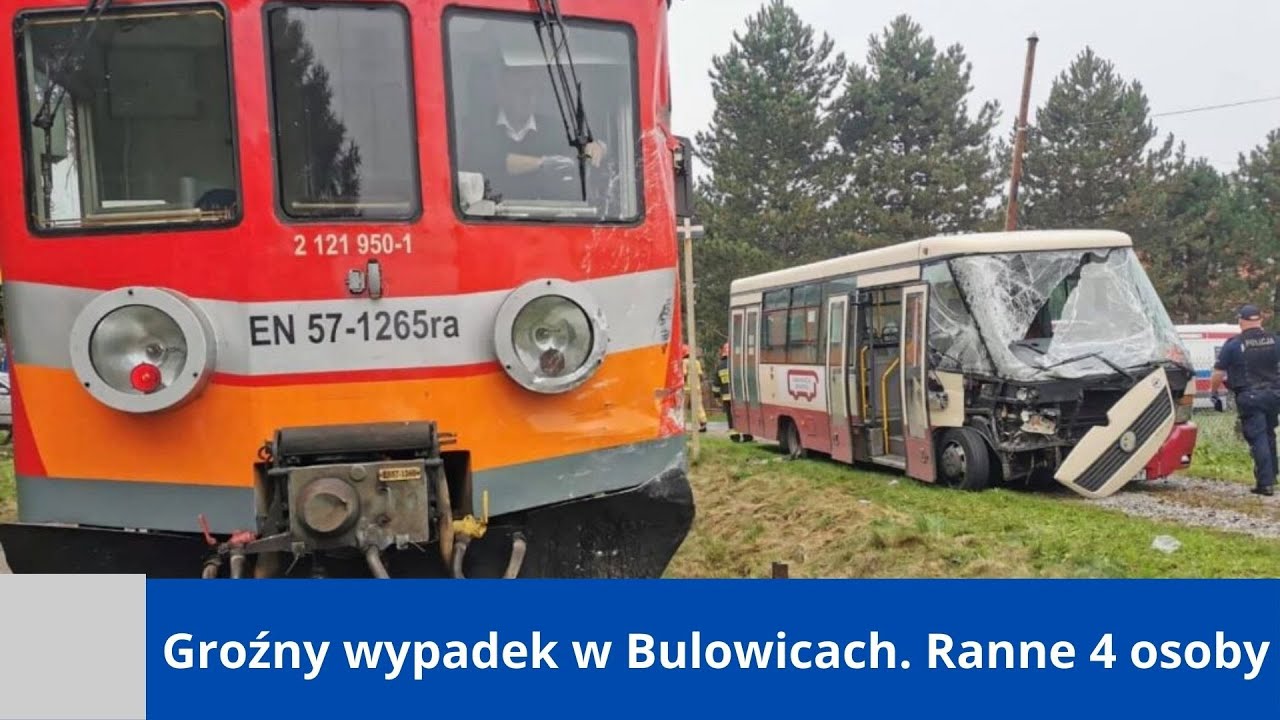 Groźny Wypadek w Bulowicach. Ranne 4 osoby, nikt nie zginął | Kolejowe Wiadomości #1