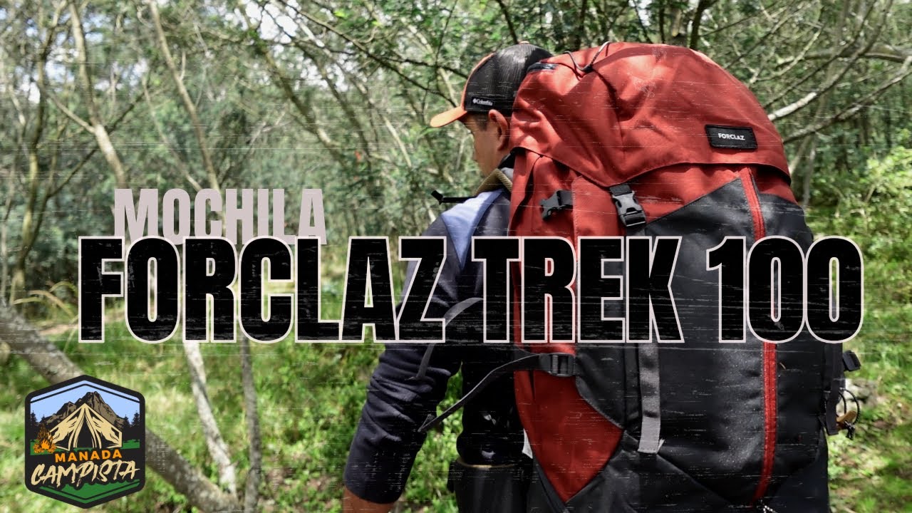 Mochila Forclaz trek 100 de 70 litros Decathlon ¿Una buena opción?