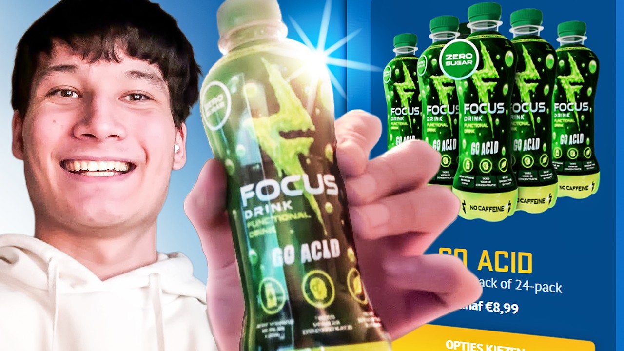 Ik heb de GO ACID Focus drink gedronken.. en dit was mijn reactie!