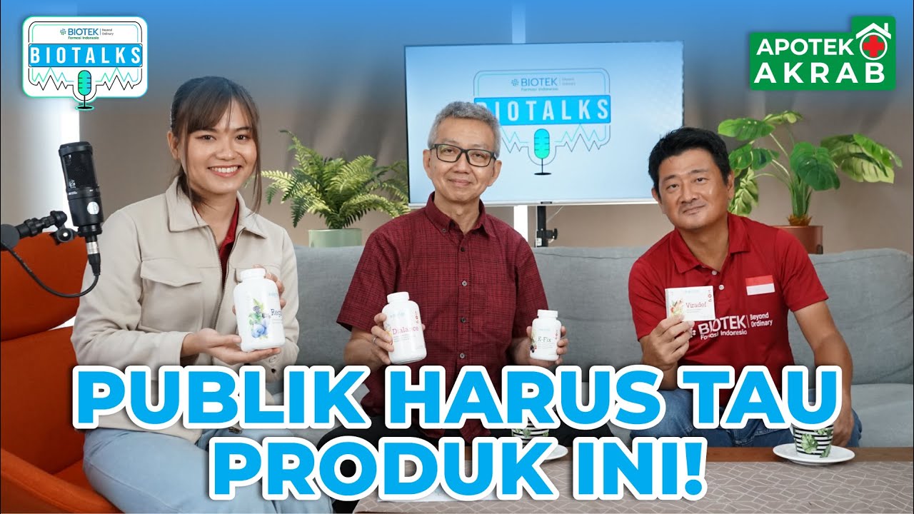 PUBLIK HARUS TAU PRODUK INI, PODCAST BIOTALK APT  AKRAB #2