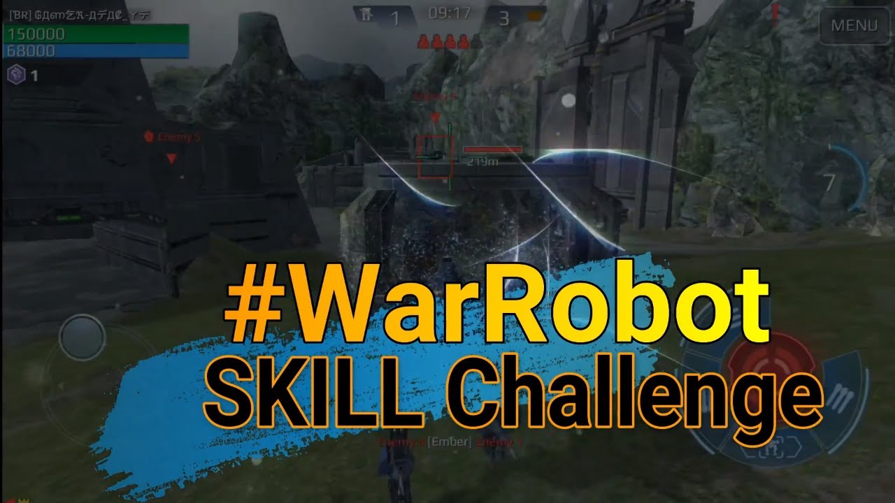 #WarRobotSKILL Challenge War Robots
