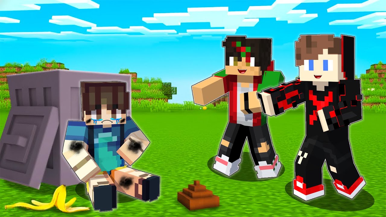 Kobbi was Pranked by his Friends to become Homeless  in Minecraft (Tagalog)