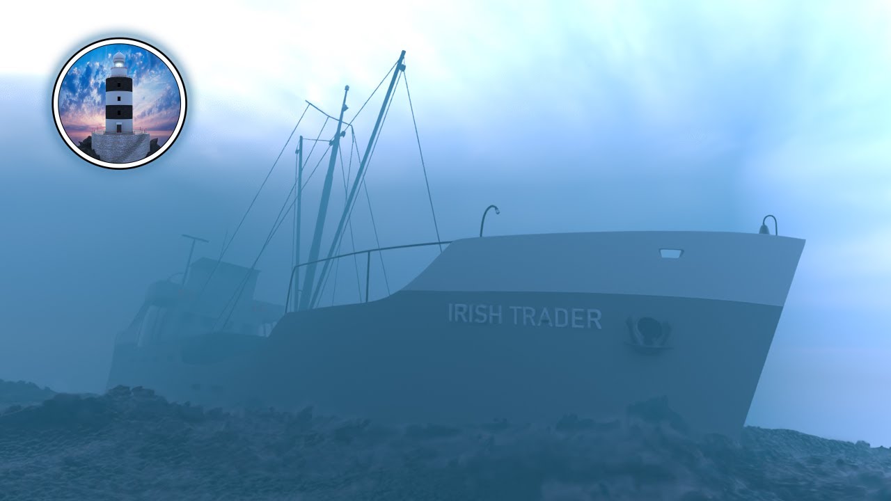 The Wreck of the Irish Trader – Baltray Beach, County Louth, Ireland