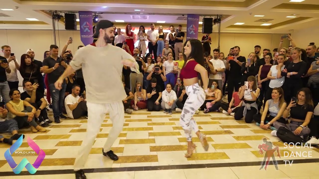 Panagiotis Aglamisis and Myrto Misyri from Greece WORLD LATIN CONGRESS