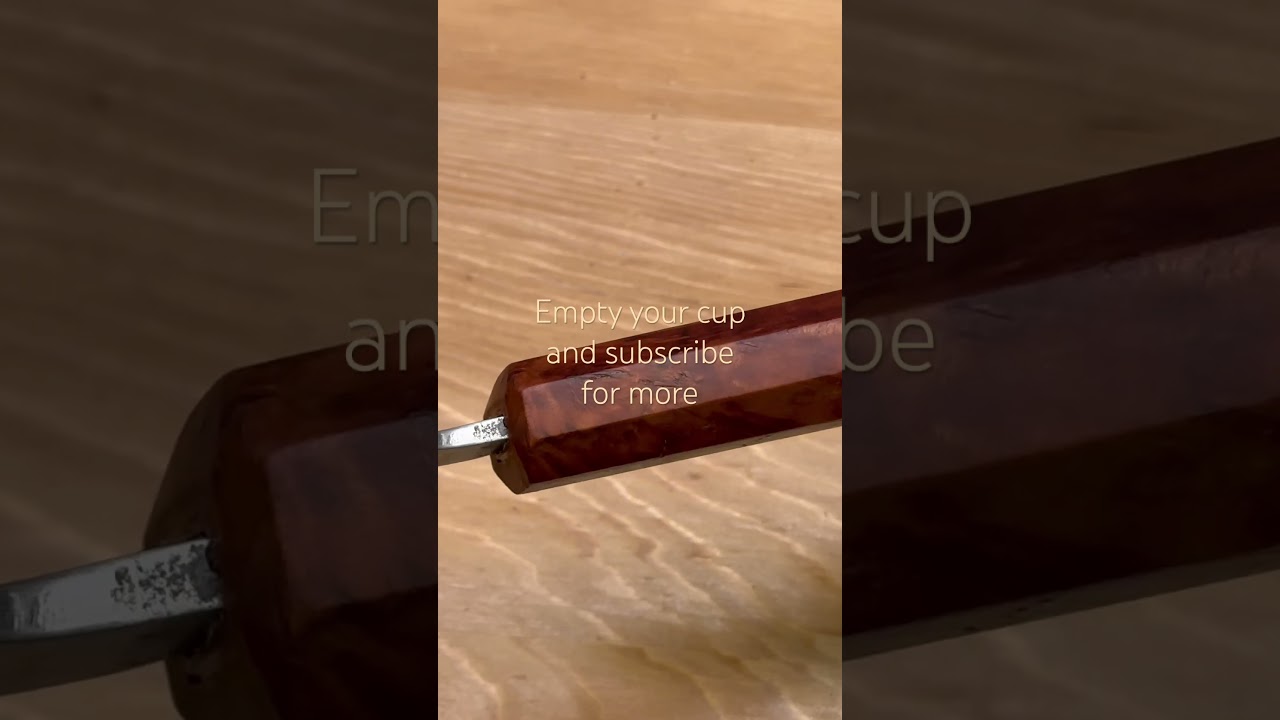 The Zen of Sharpening: A Nakiri Knife's Transformation #KnifeSharpening #HandmadeCrafts