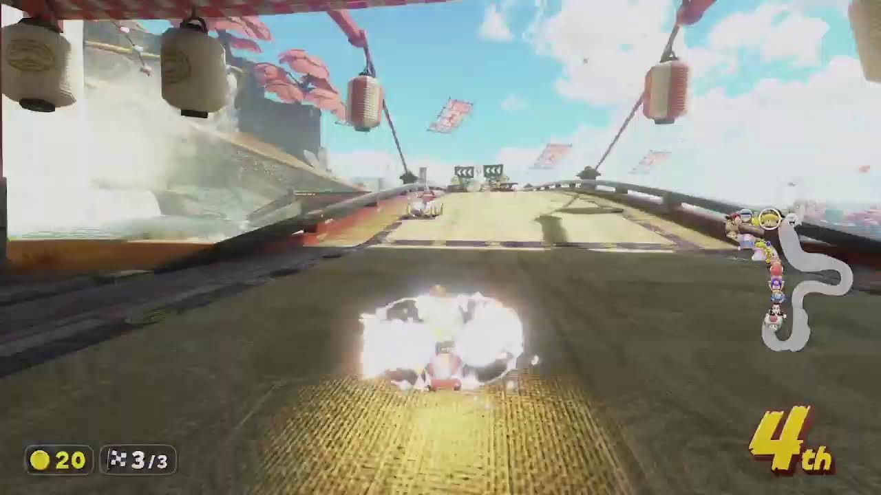マリオカートワールド　レインボーロード走りたーい(=ﾟωﾟ)ﾉ！