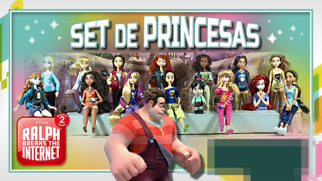 Review ✨ Set de PRINCESAS de RALPH ROMPE INTERNET ✨ Disney Store