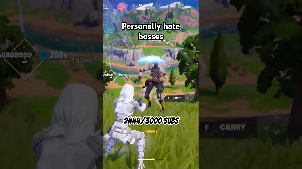 I hunt bosses in this island 