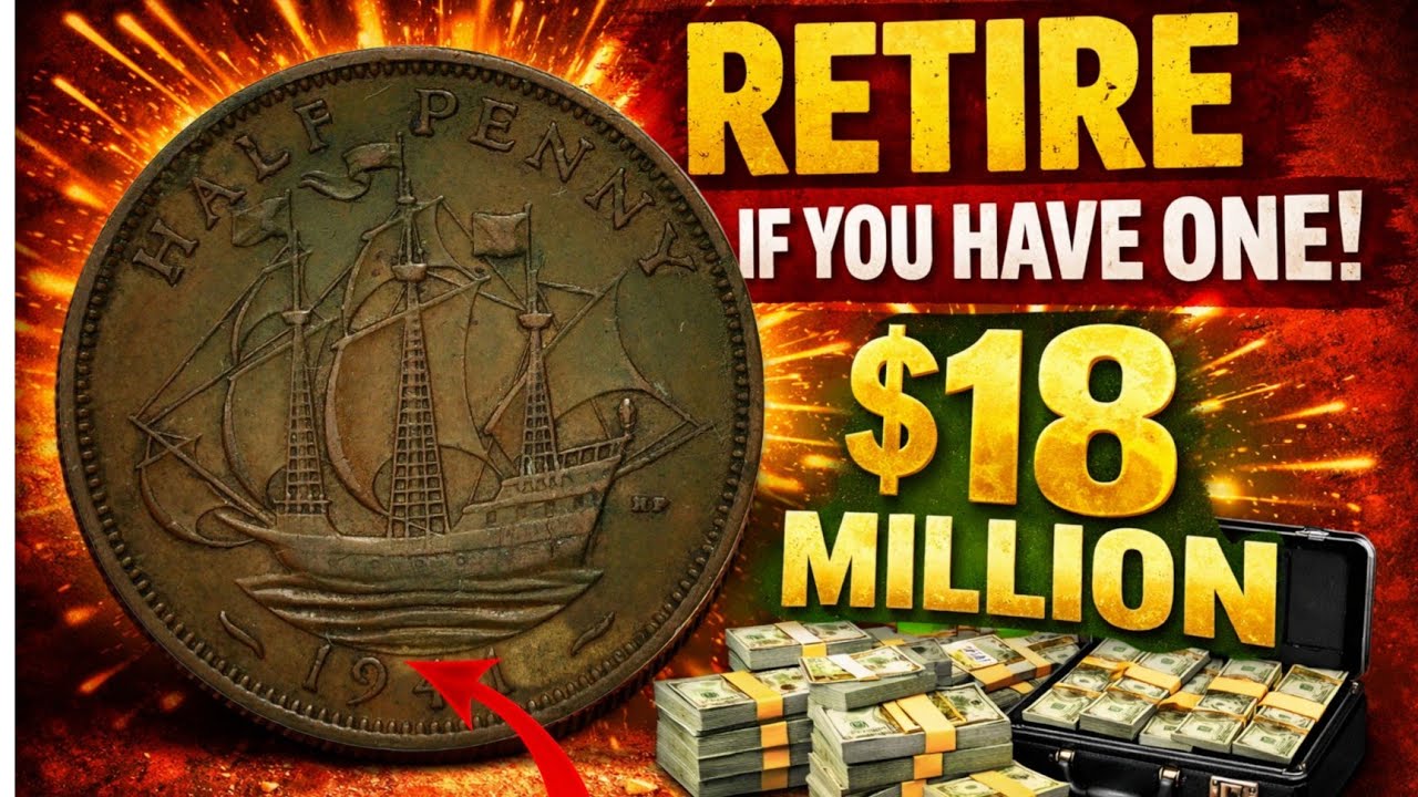 Old British Half Penny Coins Worth BIG MONEY! 🏆 Top 4 Rare Dates Revealed!
