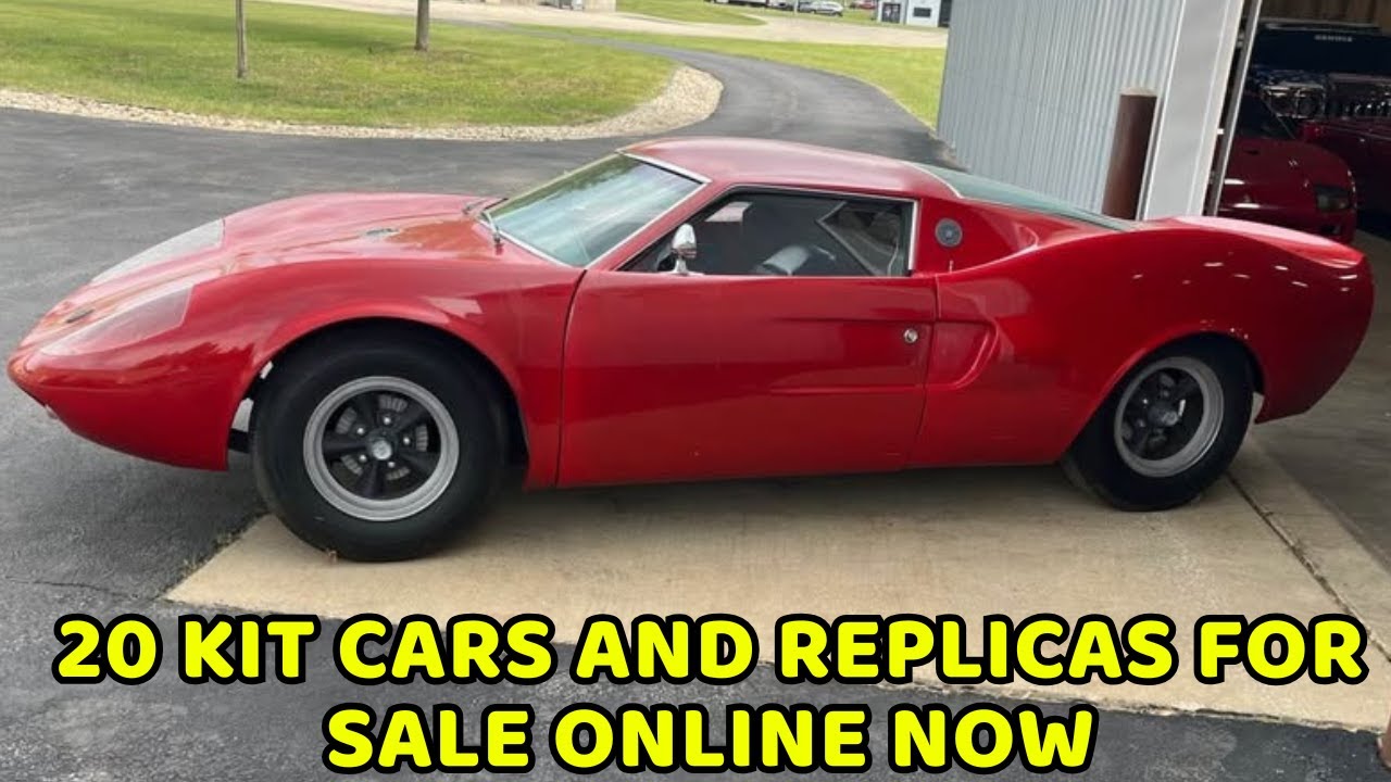 20 KIT CARS / REPLICAS for Sale Online Now Across North America, Links to the Ads included Below