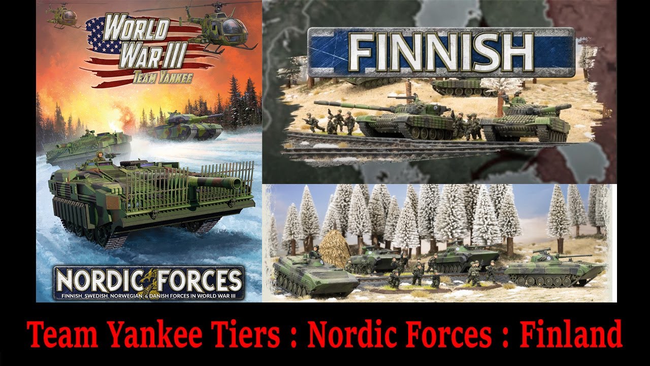 Team Yankee Tiers: Nordic Forces: Finland