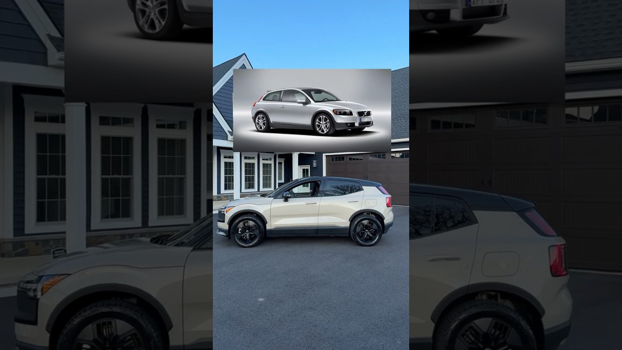 Swedish Hot Hatch? The #EX30CrossCountry may remind you of the old #VolvoC30 from back in the day!