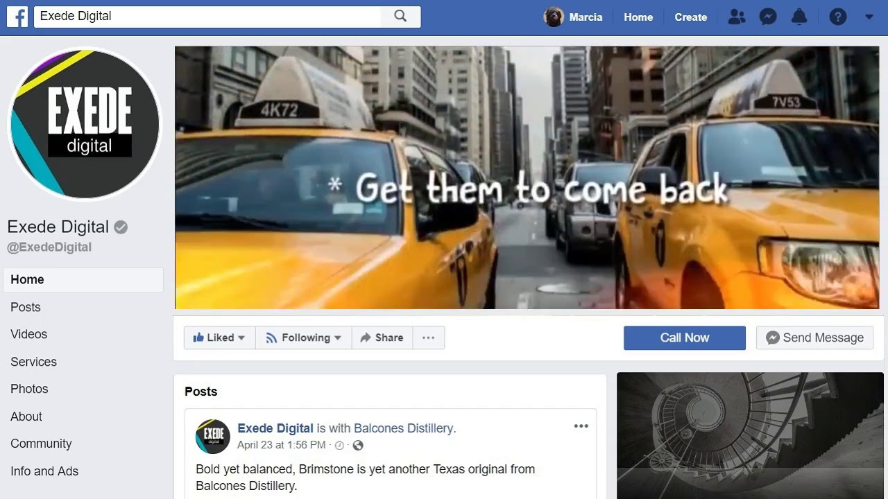 Facebook Header Video | Exede Digital