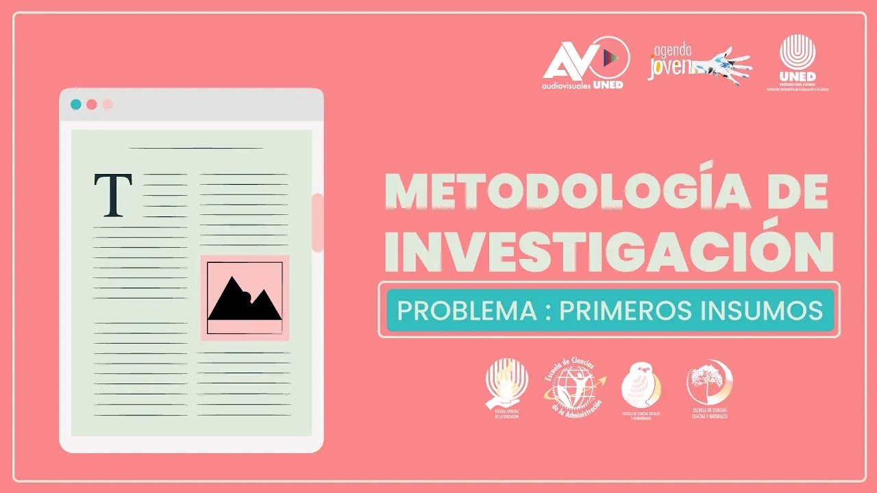 5. Metodología de Investigación: Problema de investigación (Primeros insumos)