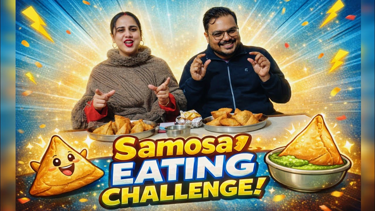 Samosa Eating Challenge 😱 | Kaun Jeetega? Full On Masti 😂