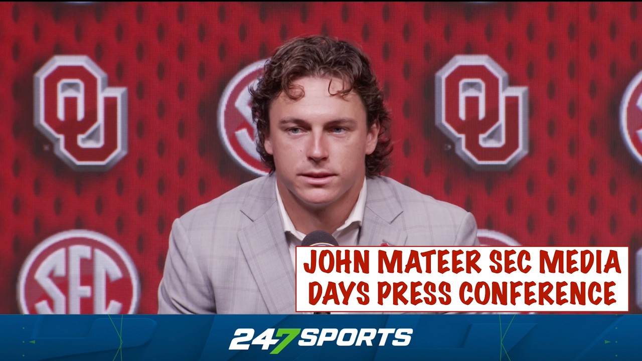 SEC Media Days: Oklahoma QB John Mateer press conference - 7/20/2026
