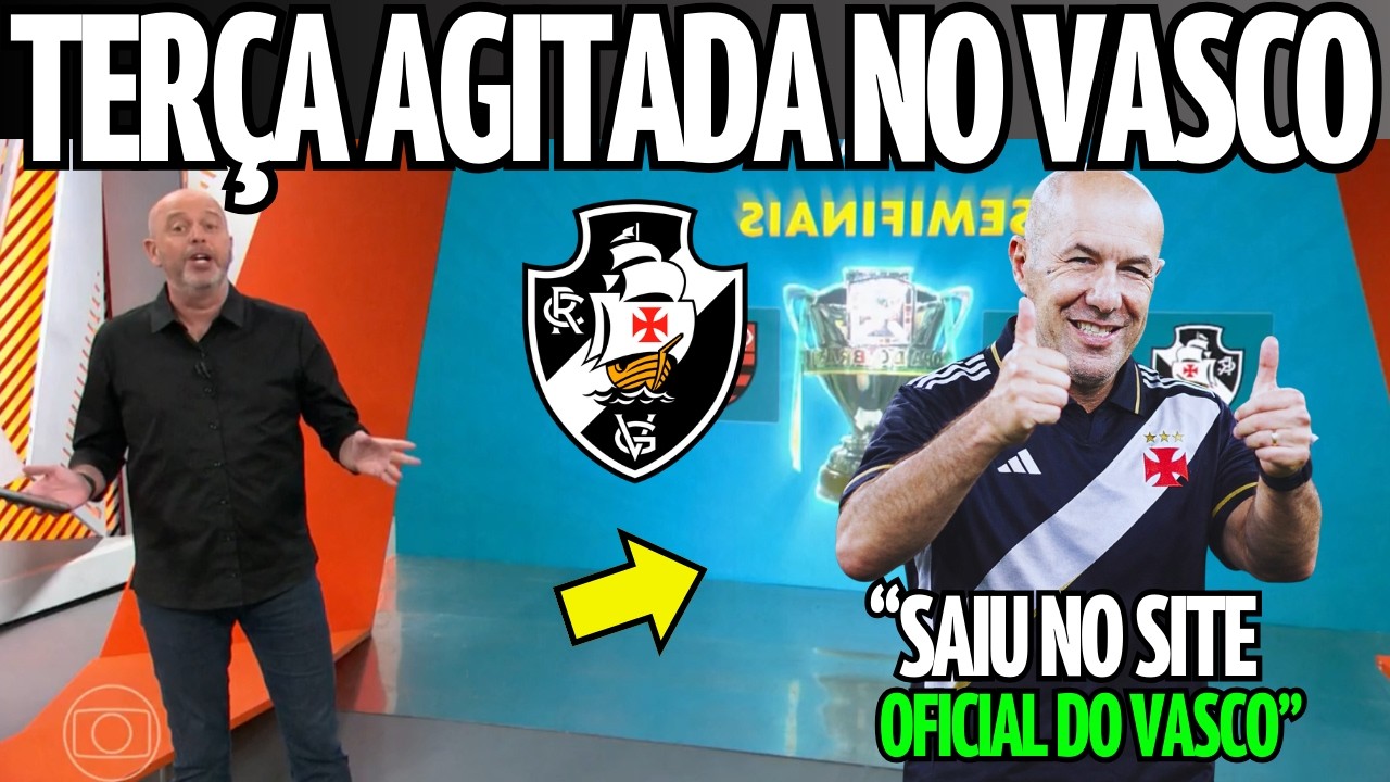 GLOBO ESPORTE RJ 24/02! LEONARDO JARDIM NO VASCO! DIA AGITADO NA COLINA! NOTICIAS DO VASCO HOJE!