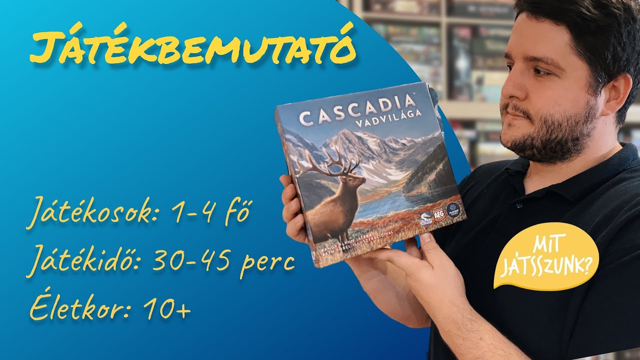Cascadia Vadvilága Játékbemutató