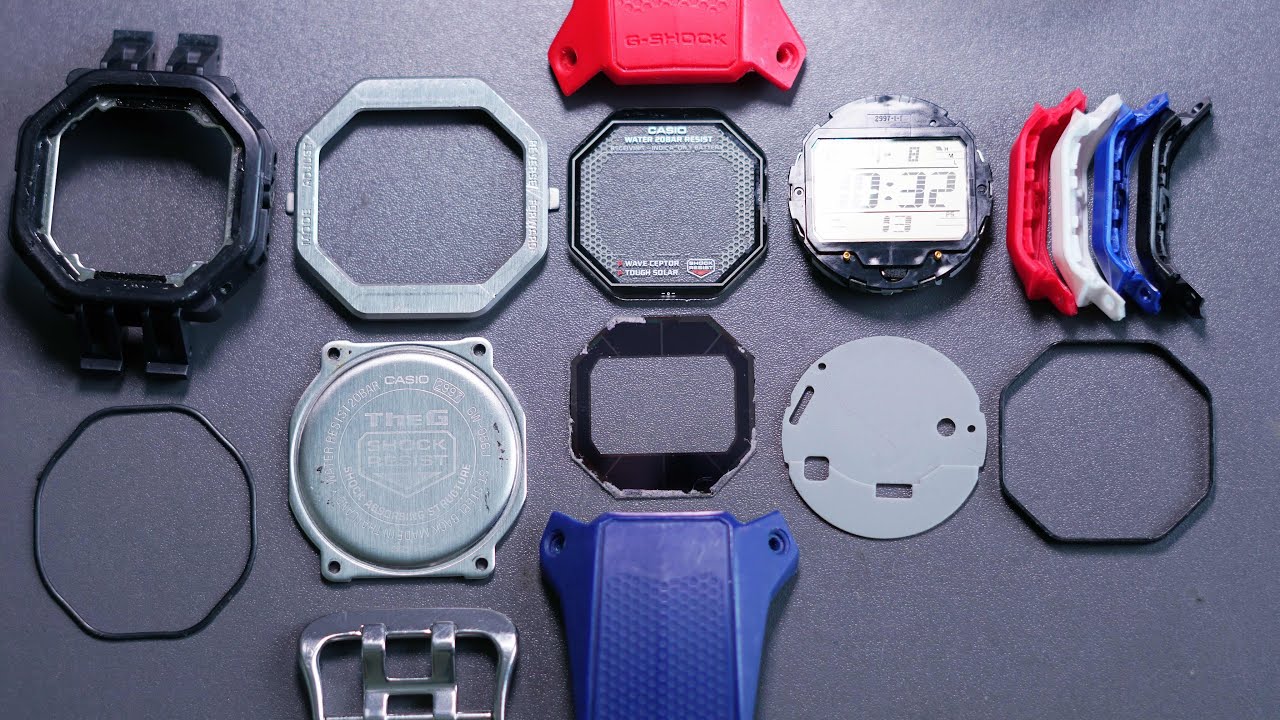 GW056 G-Shock Restoration | How to remove solar panel