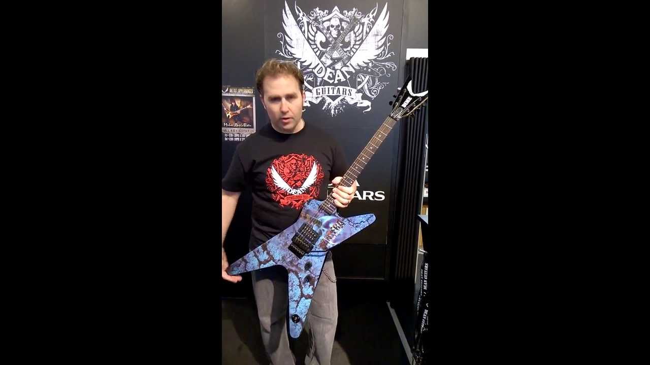 MusikMesse Eric Stewart introducing brand new Dean Dimebag Pantera Far Beyond Driven ML
