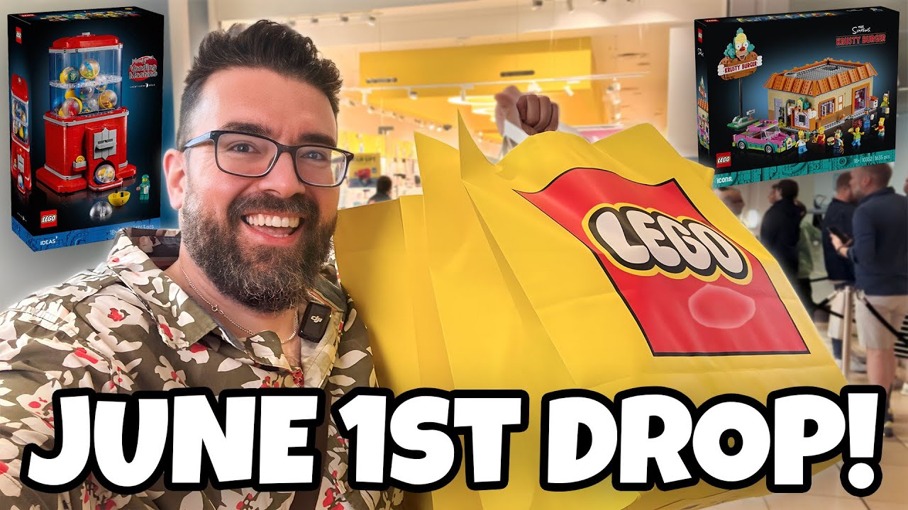 LEGO Store Chaos &ndash; June 1st Release Day Haul!