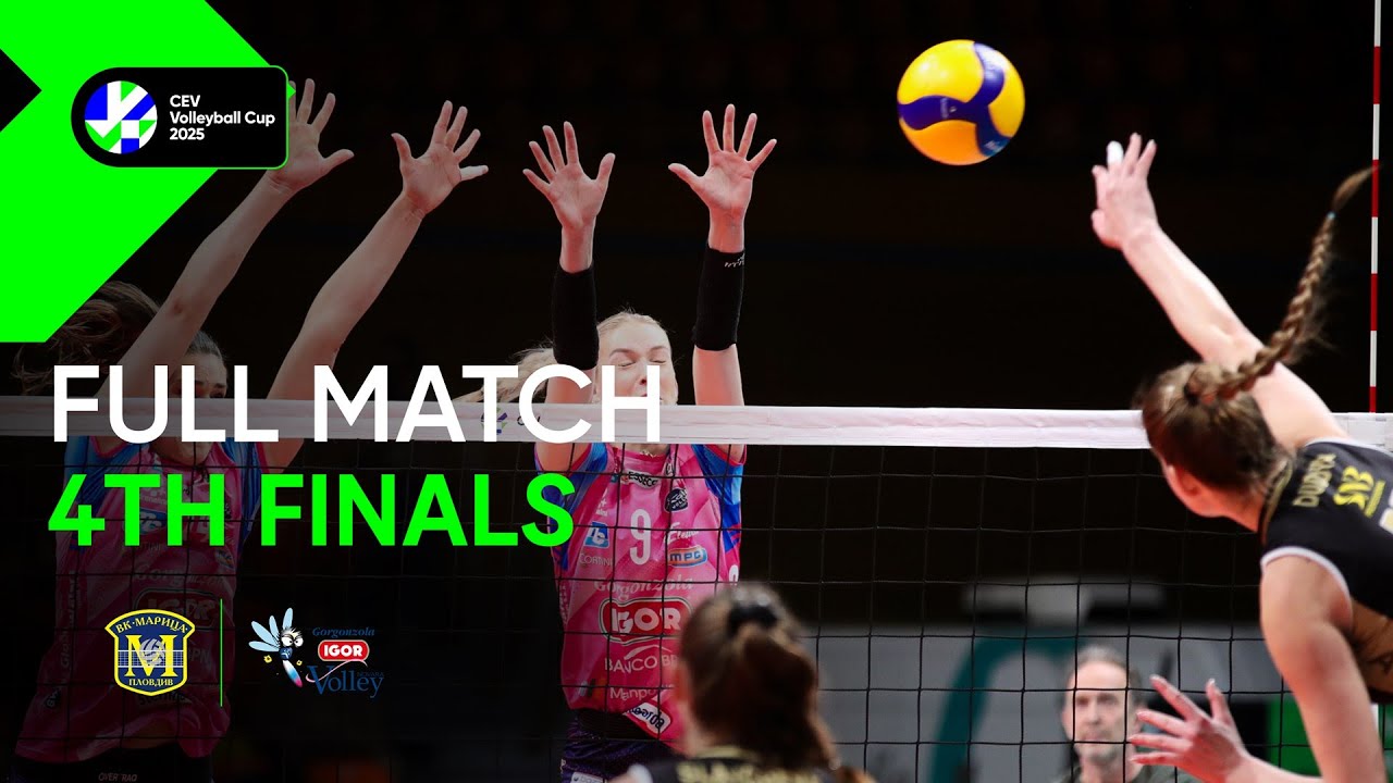 Full Match | Maritza PLOVDIV vs. Igor Gorgonzola NOVARA | CEV Volleyball Cup 2025