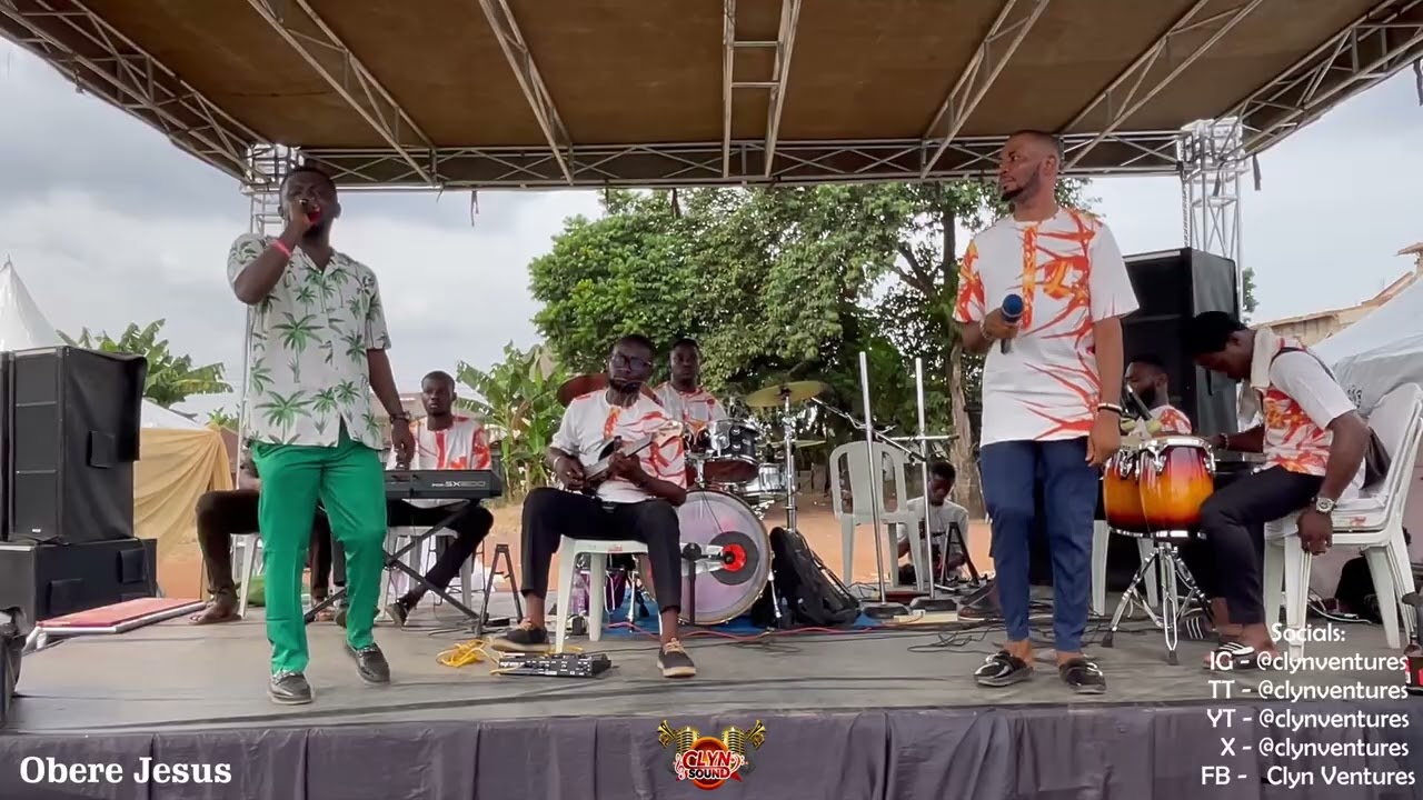 Enjoy the Groove with Obere Jesus and his Squad 🎧🎧🎧 #liveband #music #live #livemusic #gospelmusic