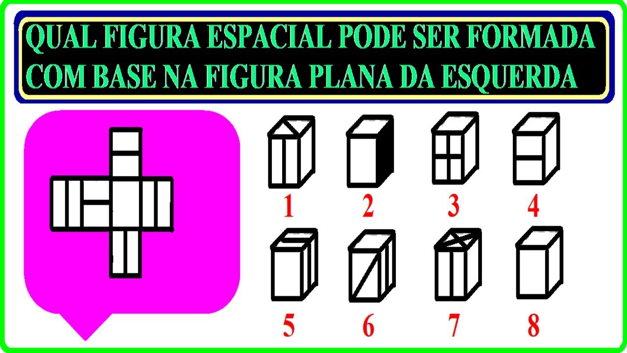 Raciocínio Lógico CUBOS Formação Figuras Sequência Psicotécnicos QI Quociente de Inteligência Detran