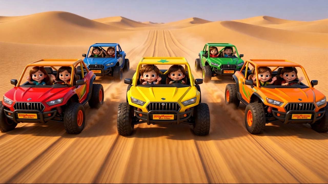 Sandrail, Police Car & Motorcycle! 🚗🏍️| Kitty’s Adventure: Driving| Kittu Ki Masti